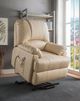 ACME Furniture Ixora Beige Recliner with Power Lift and Massage-1