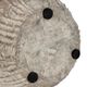 A & B Home Gray Planter Pot with Grass Patterns-5