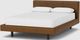 EQ3 Bento Queen Upholstered Leather Panel Bed-1
