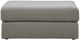Signature Design by Ashley® Avaliyah Ash Oversized Accent Ottoman-1