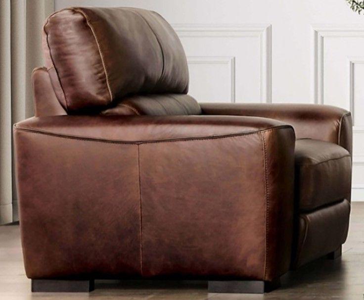 Furniture of America® Marsicano Cognac Loveseat