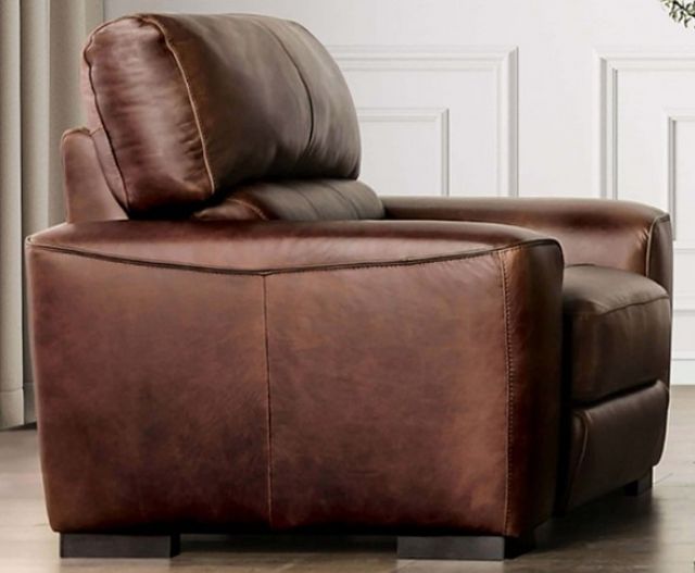 Furniture of America® Marsicano Cognac Loveseat-0