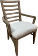American WoodCrafters Meadowbrook Gray/Sand Arm Chair -0