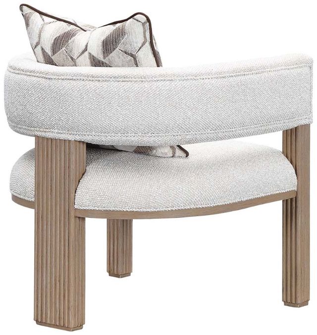 Michael Amini® West Kensington Sea Salt Caramel Accent Chair-3