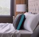 Malouf™ Ice Cloud™ Black/Blue King Mid Loft Bed Pillow-2