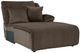 Signature Design by Ashley® Top Tier 3-Piece Chocolate Manual Reclining Right-Arm Facing Sectional and Chaise-3