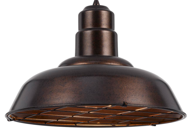 Cal® Lighting & Accessories Ashland Rust Pendant-1