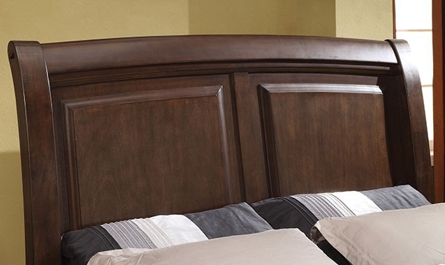 Furniture of America Litchville Queen Sleigh Bed - Thumbnail 5