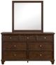 Signature Design by Ashley® Danabrin Brown Dresser and Mirror-1