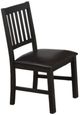 ECI Furniture Ashford Black/Brown/Distressed Side Chair-0