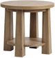 Classic Home Kenzie Amber Toast End Table-0