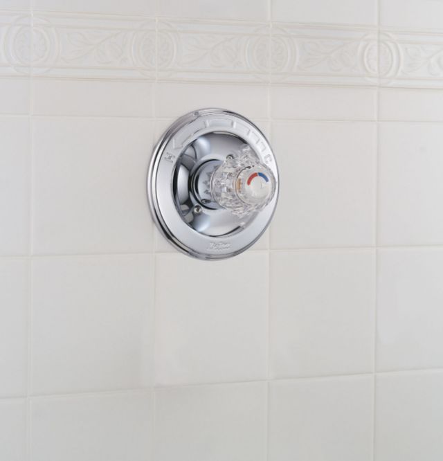 Delta Classic Monitor® 13 Series Chrome Valve Only Trim-1