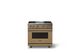 Viking® 5 Series 36" Golden Hour Pro Style Gas (NG) Range with Polished Chrome Trim-3