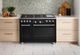 Café™ 48" Matte Black Pro Style Dual Fuel Range with 6 Burners and Griddle-1