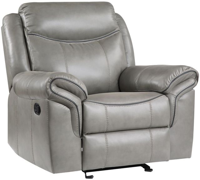 Mazin Furniture Aram Gray Glider Reclining Chair-0