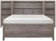 Homelegance® Woodrow 4-Piece Gray Full Bookcase Bed-0