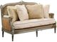 Furniture of America® Langleben Brown/Beige/Champagne Loveseat-0