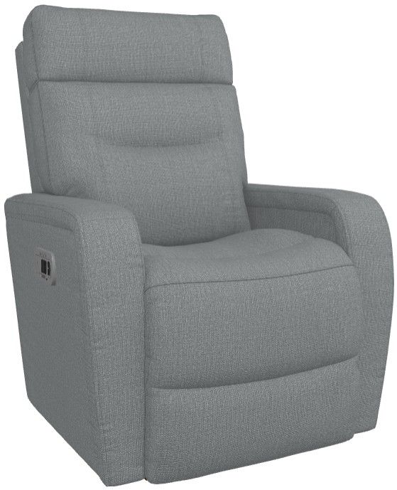 La-Z-Boy® Baron Graphite Power Rocking Recliner with Headrest-0