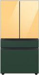 Samsung Bespoke 36" Emerald Green Steel French Door Refrigerator Middle Panel-3