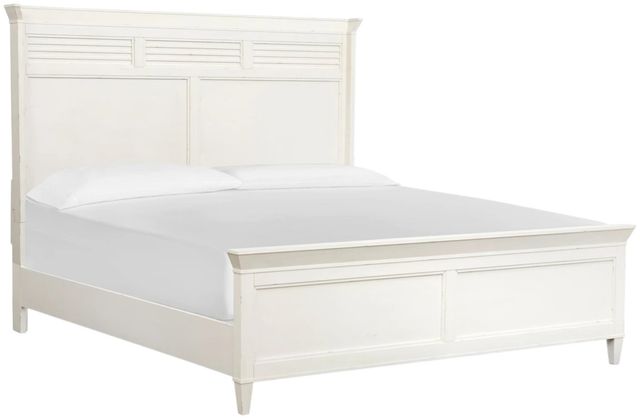 Magnussen Home® Echo Isles Driftwood and Sea Pearl King Classic Panel Bed-0