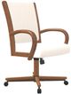 Chromcraft Customizable Camryn Swivel Casual Dining Chair-4