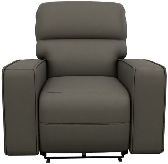 La-Z-Boy® Maddox Dove Gray Power Wall Recliner with Headrest and Lumbar-1