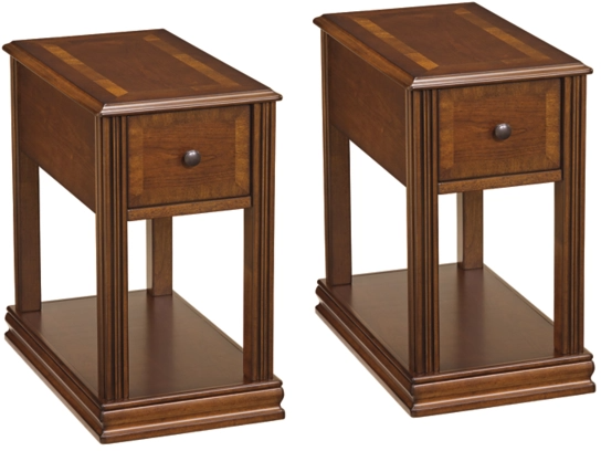 Signature Design by Ashley® Breegin 2-Piece Brown End Table Set-0