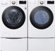 LG White Front Load Laundry Pair-0