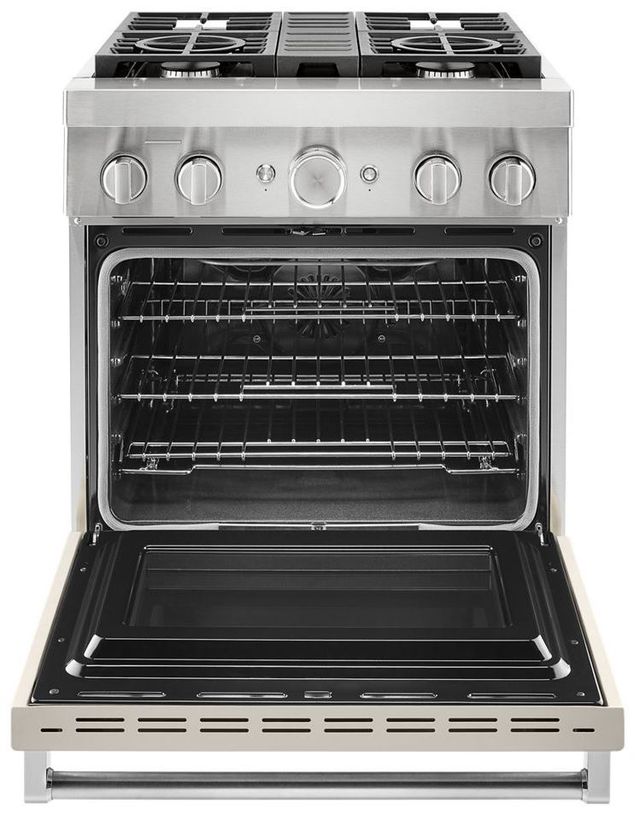 KitchenAid® 30" Milkshake Pro Style Dual Fuel Range-1