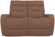 La-Z-Boy® Baron Mocha Leather Power Wall Reclining Loveseat with Headrest and Lumbar-1
