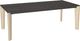 Amisco Customizable Fabiola 84" Rectangular Dining Table with 1" Thermo Fused Laminate Top-0
