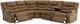 Signature Design by Ashley® Partymate 2-Piece Brindle Manual Reclining L-Shape Sectional with Console-1