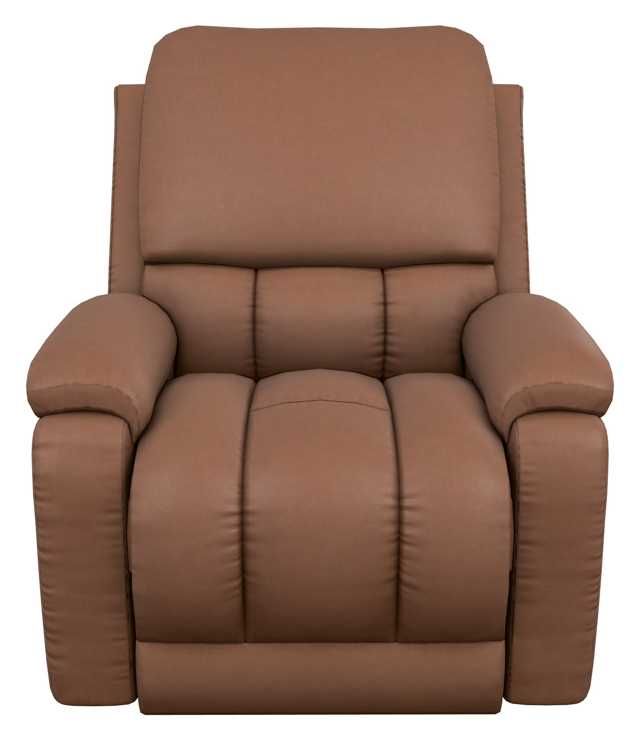 La-Z-Boy® Greyson Caramel Leather Manual Wall Recliner-1
