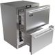 Perlick® G5 Luxe 24" 4.0 Cu. Ft. Panel Ready Dual Zone Built-In Refrigerator Freezer Drawers-1