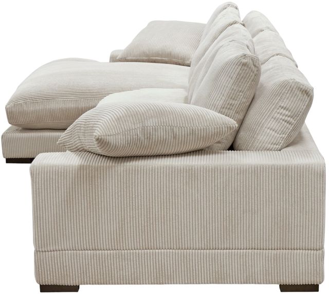Moe's Home Collection Plunge 3-Piece Cappuccino Large L-Shaped Sectional and Reversible Chaise-3