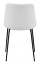 Zuo® Byron White Dining Chair-3
