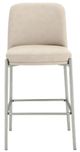 Modus Furniture Crossroads 2.0 Dion Brushed Nickel/Camel Upholstered Bar Stool-1