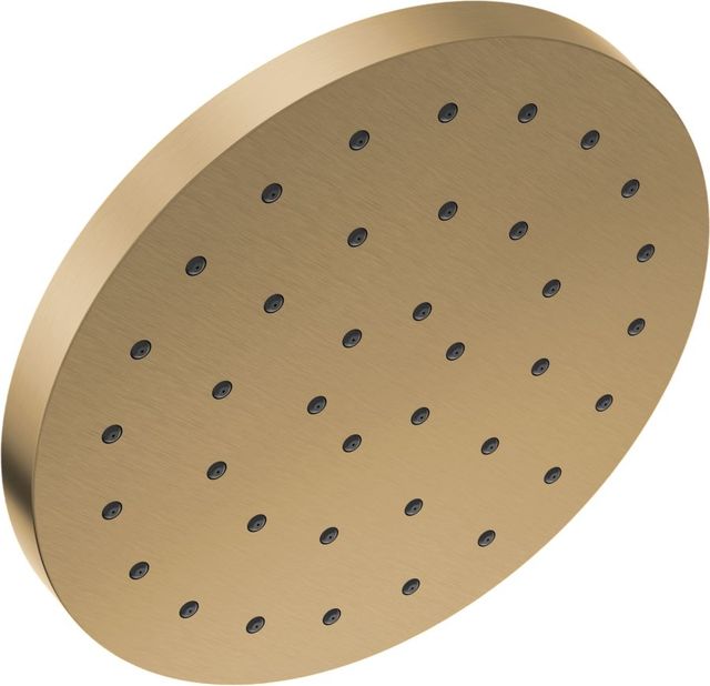 Delta Universal Showering Components Lumicoat® Champagne Bronze 2.5 GPM H2Okinetic® Single-Setting Shower Head-0