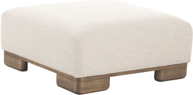 Moe's Home Collection June Oatmeal Ottoman-0
