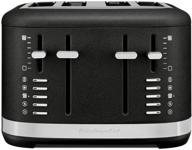 KitchenAid® 4 Silce Cast Iron Black Toaster -1