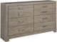 Signature Design by Ashley® Culverbach Gray Dresser and Mirror-1