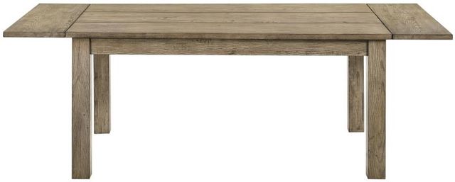 Coaster® Cardova Vineyard Oak Solid Wood Extension Dining Table-2