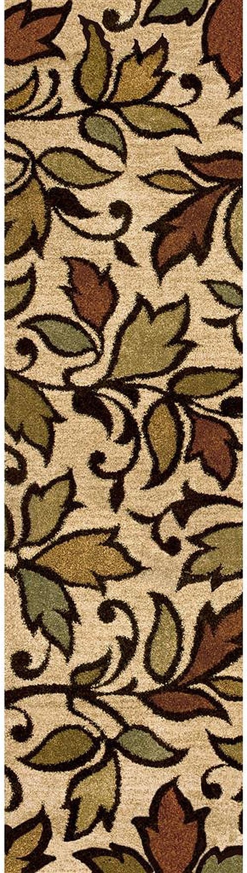 Orian Wild Weave Getty Bisque 2'3" x 8' Rug-0
