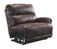 Benchcraft® Luttrell Espresso Right Arm Facing Zero Wall Power Recliner-0