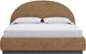 Modus Furniture Flex Porcini Chenille Full Upholstered Platform Bed-2
