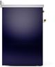 Ilve® Nostalgie II Series 30" Midnight Blue Pro Style Induction Range-4