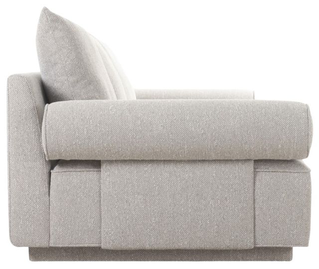 Moe's Home Collection Rosello 3-Piece Light Grey Modular Sectional Sofa-2
