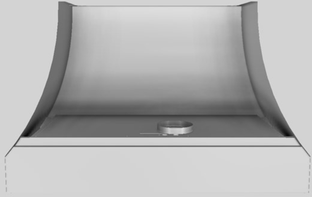 Vent-A-Hood® Designer Series 48" Stainless Steel Wall Mounted Range Hood-3