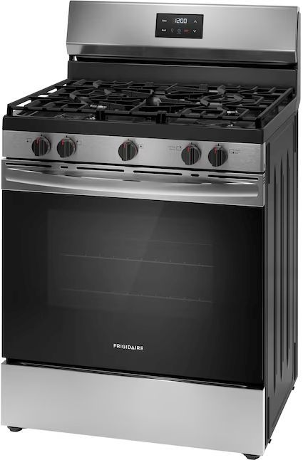 Frigidaire® 30" Stainless Steel Freestanding Gas Range-1