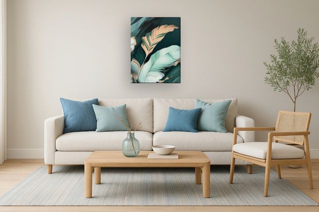 Classy Living Emerald Tropics Wall Art-1
